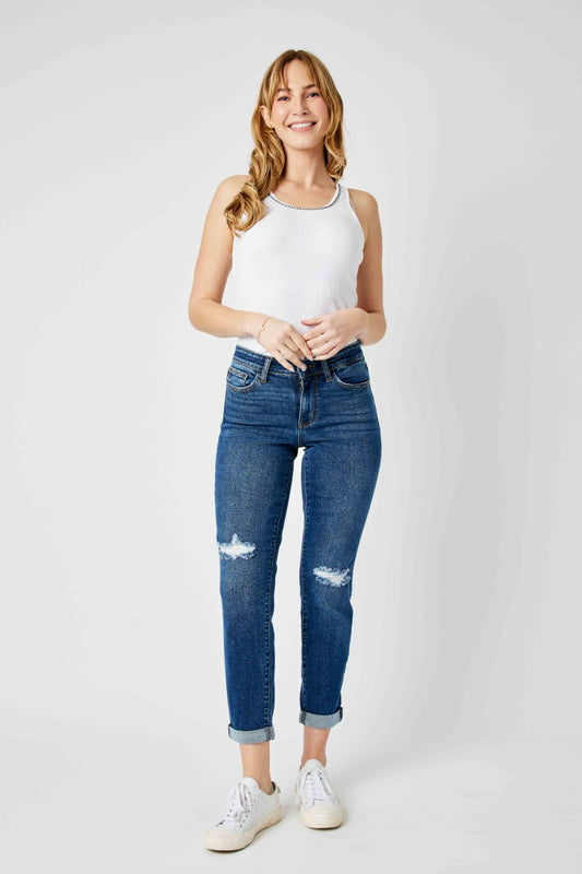 Judy Blue Mid Rise Slim Fit Jeans 82607