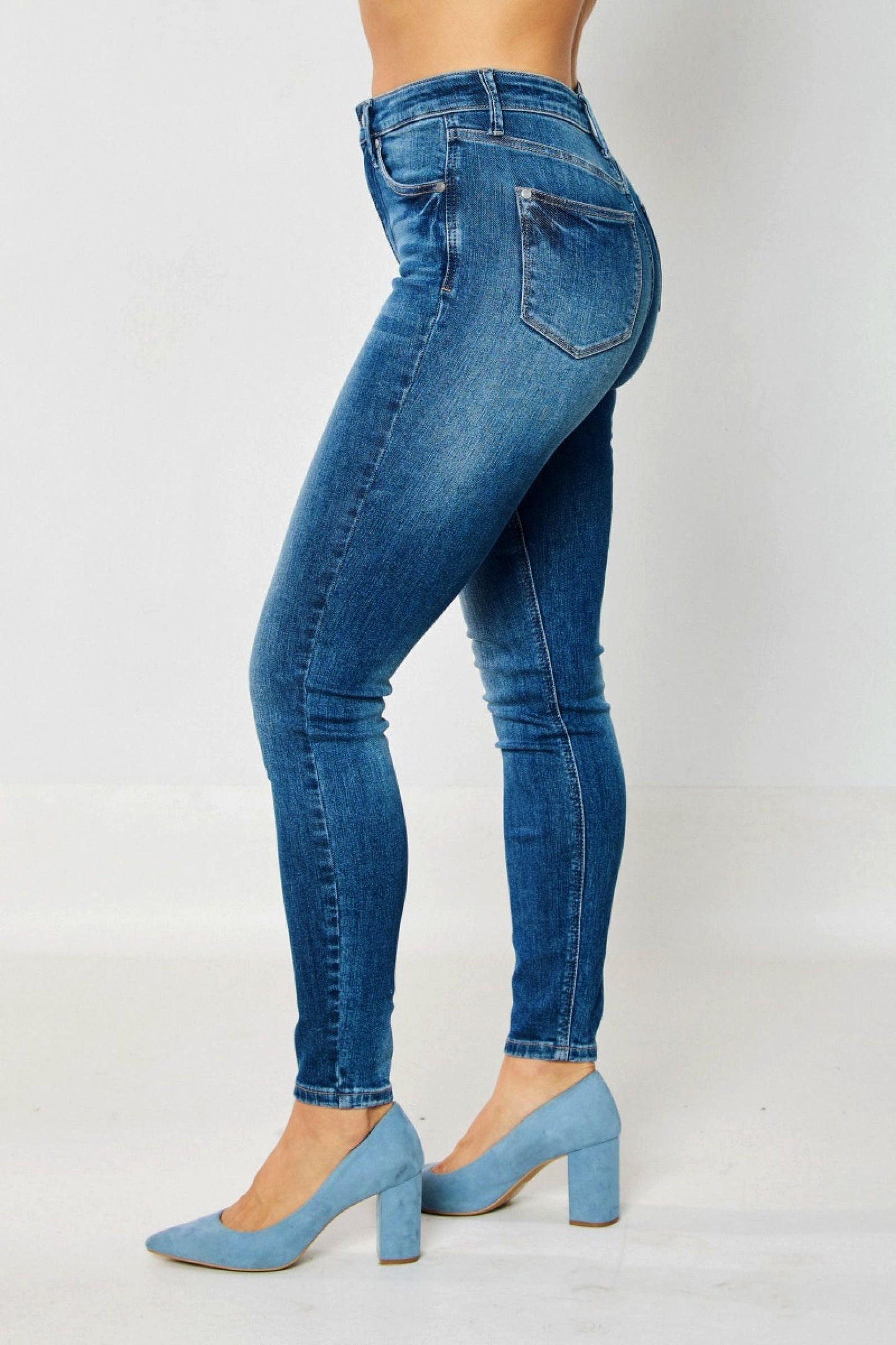 Judy Blue High Rise Tummy Control Skinny Jeans 88799