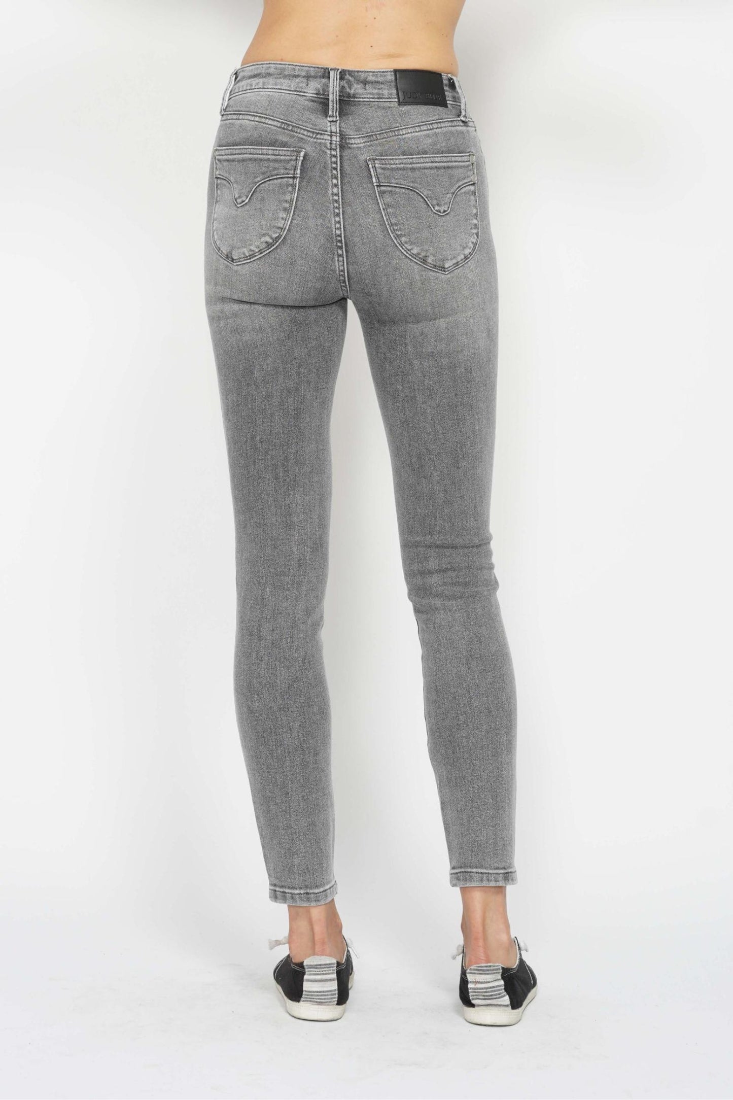 Judy Blue Mid rise Gray Skinny Jeans 88862