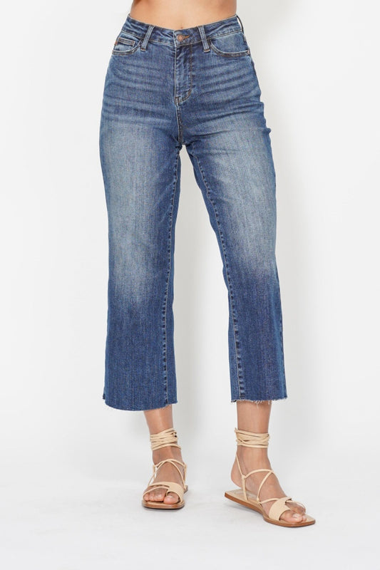 Judy Blue High Waist Crop Jeans 88873