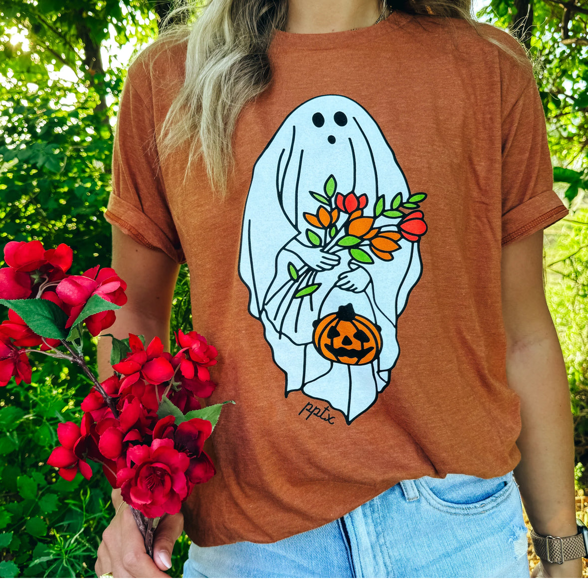 Ghost Bouquet Tee