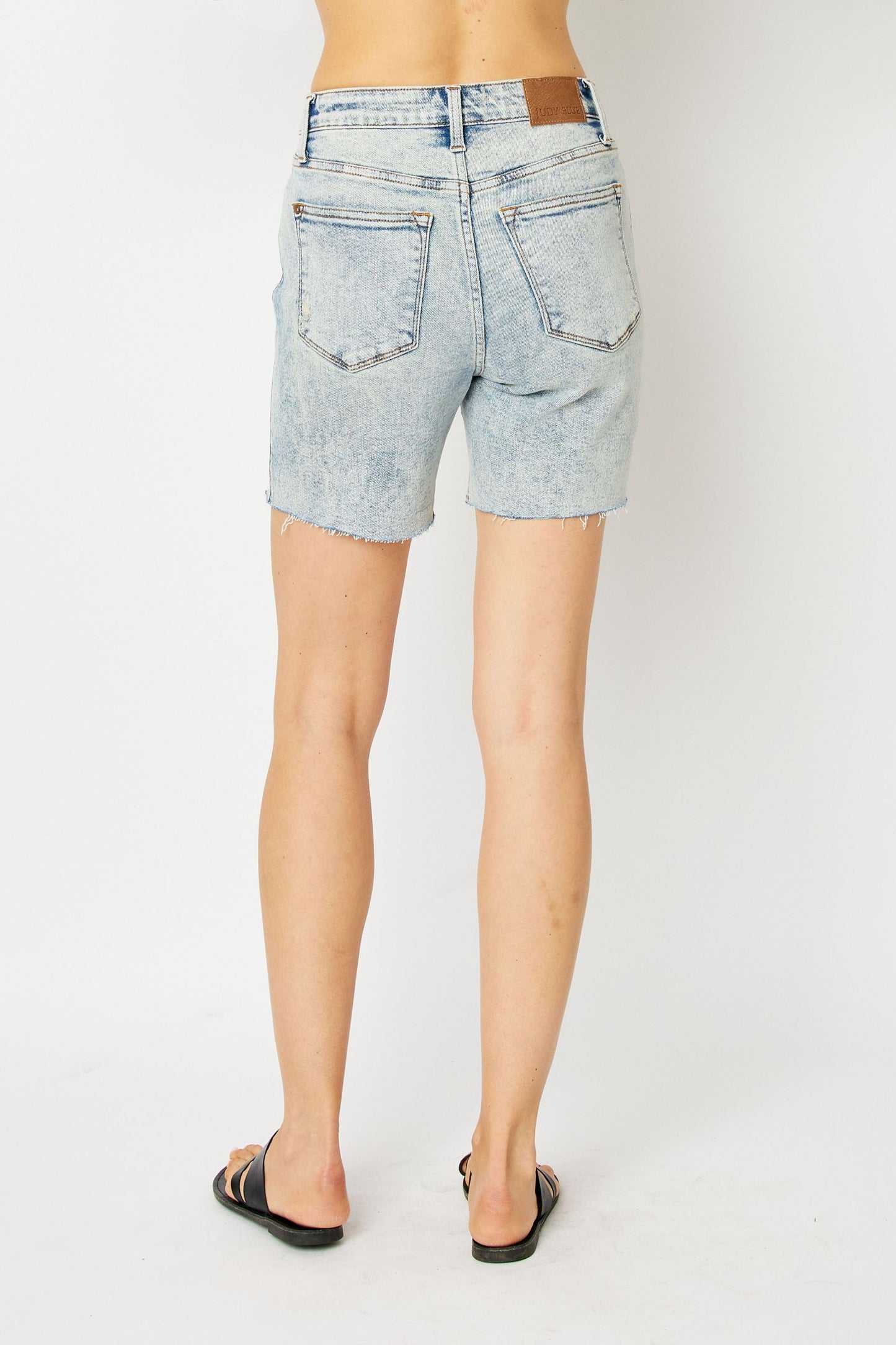 Judy Blue Boyfriend Fit Shorts 150250